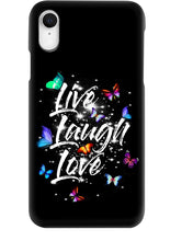 Load image into Gallery viewer, Butterfly Live Laugh Love Gift For Lover Phone case
