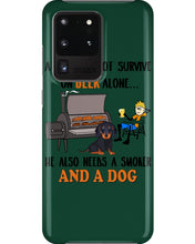 Load image into Gallery viewer, A Man Loves Beer And Dachshund Gift For Dog Lovers Phone case
