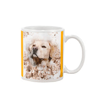 Load image into Gallery viewer, Labrador Retriever Gift For Dog Lovers Vintage Flower Mug
