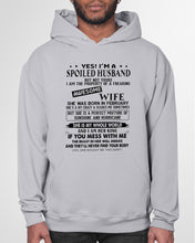 Load image into Gallery viewer, I'm A Spolied Husband But Not Yours  - Awesome Wife Was Born In February Hoodie
