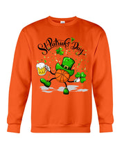 Load image into Gallery viewer, Basketball Saint Patrick's Day Gift For Basketball Lovers Sweatshirt
