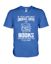 Load image into Gallery viewer, Librarian I Need To Go Away Books Custom Design Gifts Guys V-Neck
