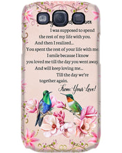 Load image into Gallery viewer, Til The Day We're Together Humming Birds Phone case
