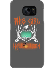 Load image into Gallery viewer, This Girl Loves Halloween Gift For Girls Phone case
