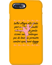 Load image into Gallery viewer, Ballet Words Pink Pattern Gift For Ballet Dancer Phone case
