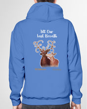 Load image into Gallery viewer, Custom Name Deers Gift For Boyfriend Till Our Last Breath Hoodie
