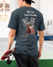 Load image into Gallery viewer, Custom Name Deers Gift For Boyfriend Till Our Last Breath Guys Tee
