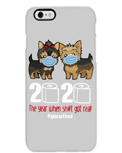 Load image into Gallery viewer, Tzu Shih 2020 The Year When Shit Got Real Custom Design Phone case
