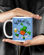 Load image into Gallery viewer, Basketball Saint Patrick's Day Gift For Basketball Lovers Mug
