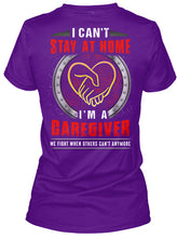 Load image into Gallery viewer, I Can't Stay At Home I'm A Caregiver For Personalized Job Gift Ladies V-Neck
