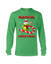Load image into Gallery viewer, Tennis Players Magical Christmas Snowman Gift For Women Unisex Long Sleeve
