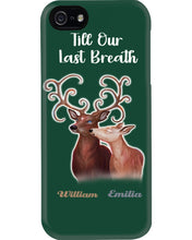 Load image into Gallery viewer, Custom Name Deers Gift For Boyfriend Till Our Last Breath Phone case
