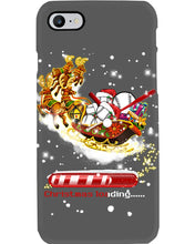 Load image into Gallery viewer, Baseball Xmas Sleigh Loading Gift For Baseball Lovers Phone case
