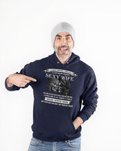 Load image into Gallery viewer, Shes Stubborn Messy And A Brat At Times Black Gift For Husband Hoodie
