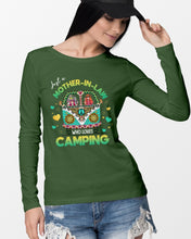 Load image into Gallery viewer, Just A Mother-in-law Who Loves Camping Trending Unisex Long Sleeve
