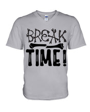 Load image into Gallery viewer, Break Bone Time White Background Gift For Women Guys V-Neck
