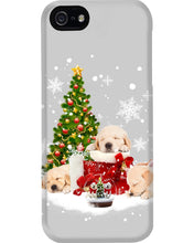 Load image into Gallery viewer, Funny Golden Retrievers Sleep In Red Boots Gift For Dog Lovers Phone case
