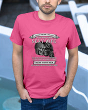 Load image into Gallery viewer, Shes Stubborn Messy And A Brat At Times Black Gift For Husband Guys Tee

