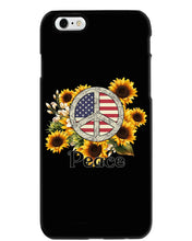 Load image into Gallery viewer, Peace Sign Sunflower Birthday Gift For Girls Phone case

