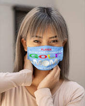 Load image into Gallery viewer, Golf Who Believes In Herself Gift For Sport Lovers Cloth Face Mask
