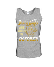Load image into Gallery viewer, Black Kings Are Born In   October   Trending For Birthday Gift Unisex Tank Top
