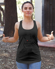 Load image into Gallery viewer, Life Better With Cats  Unique Custom Design For Cat Lovers Ladies Flowy Tank
