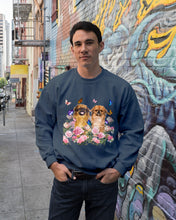 Load image into Gallery viewer, Pekingese With Peonies Gift For Dog Lovers Sweatshirt
