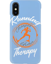 Load image into Gallery viewer, Running Cheaper Than Therapy Gift For Running Lovers Phone case
