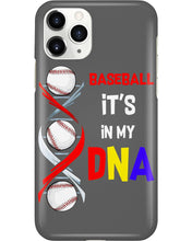 Load image into Gallery viewer, Baseball Be My DNA Gift For Sport Lovers Phone case
