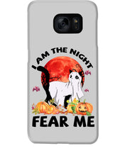 Load image into Gallery viewer, I Am The Night Fear Me Ghost Cat Gift For Cat Lovers Phone case
