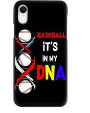 Load image into Gallery viewer, Baseball Be My DNA Gift For Sport Lovers Phone case
