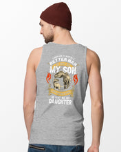 Load image into Gallery viewer, God Sent Me My Son And My Daughter Custom Design Unisex Tank Top
