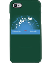 Load image into Gallery viewer, Pinpoint The Location In The Space Blue Phone case
