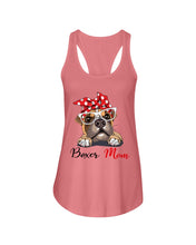 Load image into Gallery viewer, Lovely Phone Case With Boxer Mom Gift For Boxer Lovers Ladies Flowy Tank
