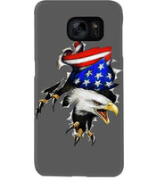 Load image into Gallery viewer, Eagle Giant Scratch USA Flag Gift For Women Phone case
