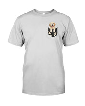 Load image into Gallery viewer, Golden Retriever In Pocket Special Custom Design For Dog Lovers Guys Tee
