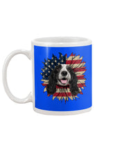 Load image into Gallery viewer, English Cocker Spaniel US Sunflower Gift For Dog Lovers Mug
