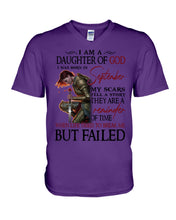 Load image into Gallery viewer, I’m A Daughter Of God Who Was Born In September Trending Gift For Birthday Guys V-Neck
