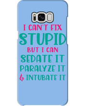 Load image into Gallery viewer, I Can't Fix Stupid But I An Sadate It Gift For Girls Phone case
