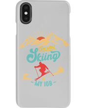Load image into Gallery viewer, I'm Retired Skiing Is My Job Mountainous Terrain Phone case
