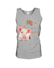 Load image into Gallery viewer, Pig Kisses Fix Everything Gift For Pig Lovers Unisex Tank Top
