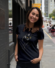 Load image into Gallery viewer, Cats Mysterious Design Gift For Cats Lovers Ladies Tee
