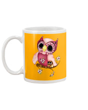 Load image into Gallery viewer, Lovely Tote Bag Owl Perchs On Branch Gift For Owl Lovers Mug
