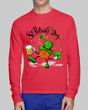 Load image into Gallery viewer, Basketball Saint Patrick's Day Gift For Basketball Lovers Unisex Long Sleeve
