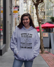 Load image into Gallery viewer, A Spoiled Wife Of An October Grumpy Old Man Birthday Meaningful Gift Hoodie
