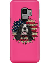 Load image into Gallery viewer, English Cocker Spaniel US Sunflower Gift For Dog Lovers Phone case
