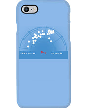 Load image into Gallery viewer, Pinpoint The Location In The Space Blue Phone case
