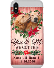 Load image into Gallery viewer, Golden Retriever You And Me Gift For Dog Lovers Phone case
