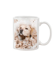 Load image into Gallery viewer, Labrador Retriever Gift For Dog Lovers Vintage Flower Mug
