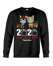 Load image into Gallery viewer, Tzu Shih 2020 The Year When Shit Got Real Custom Design Sweatshirt
